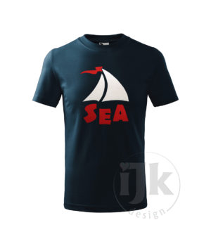 SEA – detské tričko s krátkym rukávom