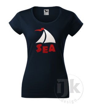 SEA – dámske tričko s krátkym rukávom