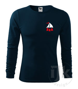 SEA malé – pánske tričko s dlhým rukávom