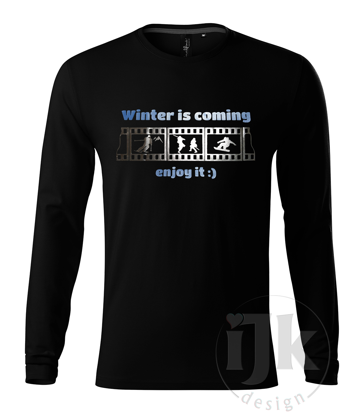 WINTER is coming – pánske tričko s dlhým rukávom